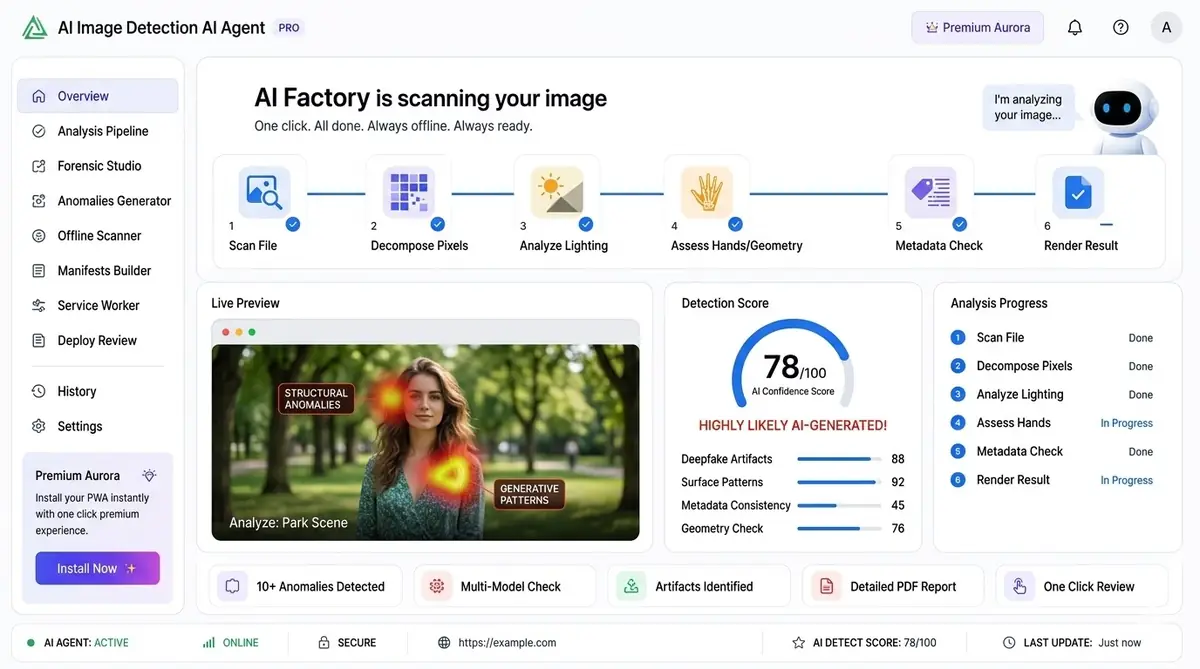 Workflow Generator AI builder — example of the AI tool dashboard software